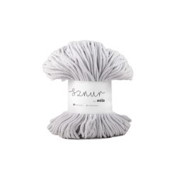 Zsinórfonal 5 mm - fehér-ezüst