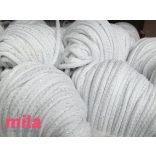 Zsinórfonal 5 mm - fehér-ezüst