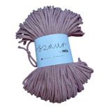 Zsinórfonal 5 mm - púder pink-arany