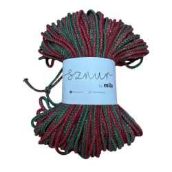 Zsinórfonal 5 mm - Klasszikus karácsonyi  mix