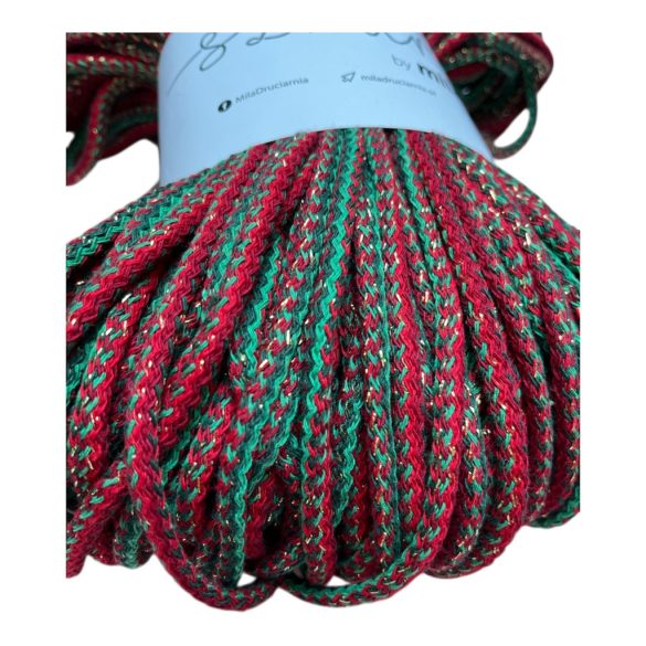 Zsinórfonal 5 mm - Klasszikus karácsonyi  mix