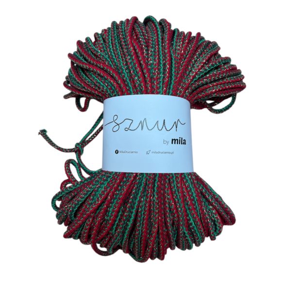 Zsinórfonal 3 mm - Klasszikus karácsonyi  mix