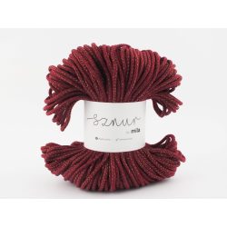 Zsinórfonal 3 mm - bordó-arany 