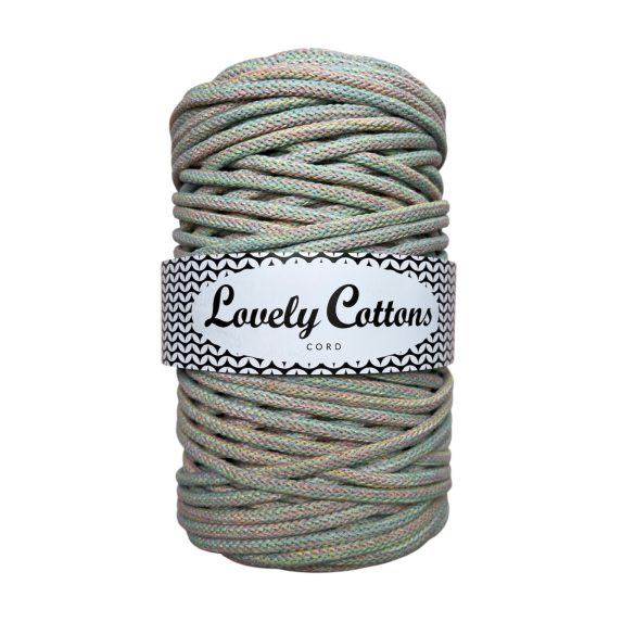 Lovely Cottons zsinórfonal 5 mm - Szivárvány mix