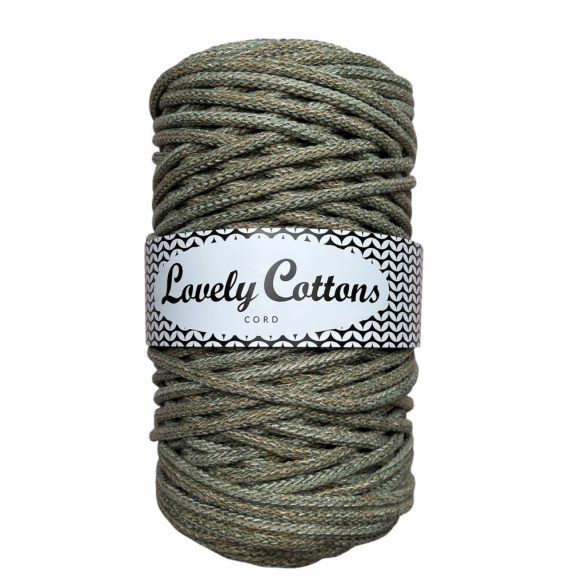 Lovely Cottons zsinórfonal 5 mm - Zsályamező