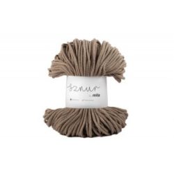 zsinórfonal 3 mm - bézs - arany szállal