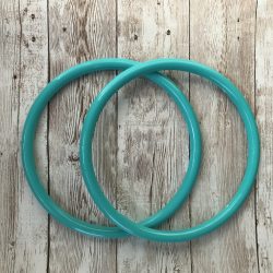 Műanyag karika táskafül - menta