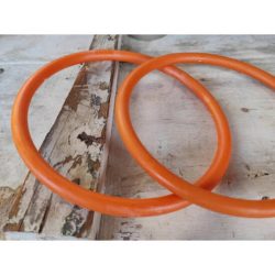 Műanyag karika táskafül - narancssárga