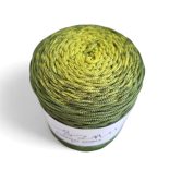 Ombre poliészter zsinórfonal 3 mm - 300 m, lime-avokádó