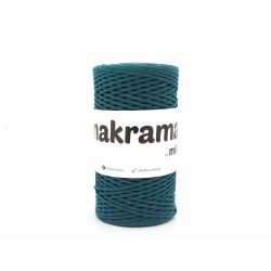 Pamut makramé by Mila - tengerzöld