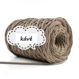 Lapos poliészter zsinórfonal by PIMOtki - kávé