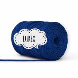 Lapos poliészter zsinórfonal by PIMOtki - búzavirág csillámos