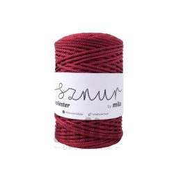 Poliészter zsinórfonal 3 mm - bordó