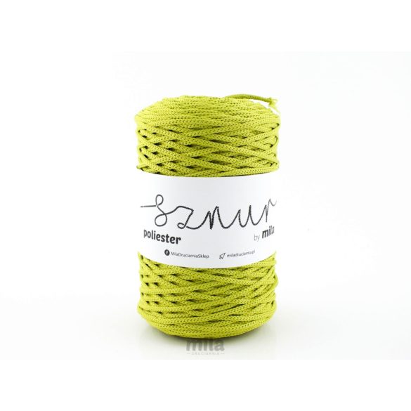 Poliészter zsinórfonal 3 mm - lime