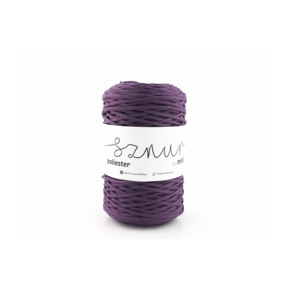 Poliészter zsinórfonal 3 mm - viola