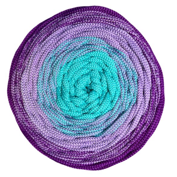 5 mm poliészter ombre zsinórfonal - 003