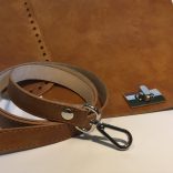 Válltáska szett - barna-márványos