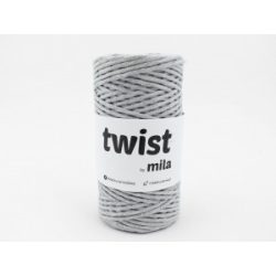 Twist sodrott pamutfonal 3 mm - szürke