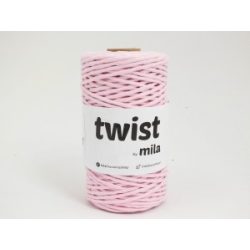 Twist sodrott pamutfonal 3 mm - babarózsaszín