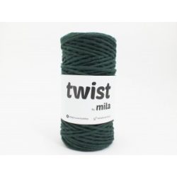 Twist sodrott pamutfonal 3 mm - palackzöld