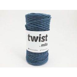 Twist sodrott pamutfonal 3 mm - petrol
