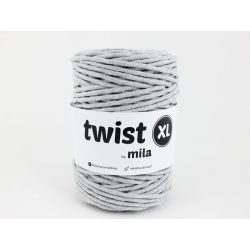 Twist XL sodrott pamutfonal 5 mm - szürke