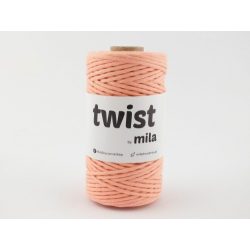 Twist sodrott pamutfonal 3 mm - lazac