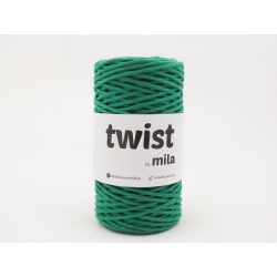 Twist sodrott pamutfonal 3 mm - fűzöld